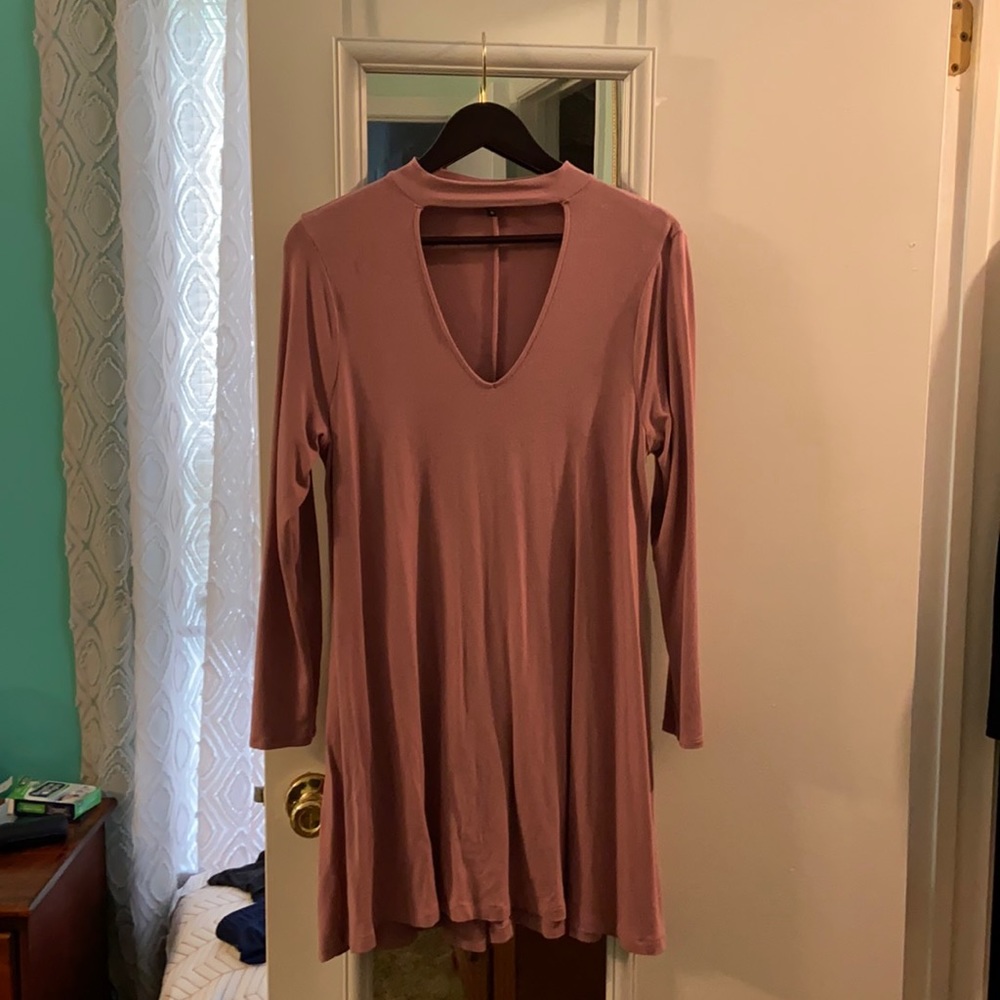 Express long sleeve dress